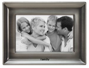 Family Metal Picture Frame 4x6