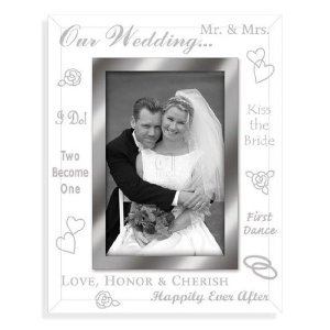 Clear Expressions Wedding Personalized Keepsake