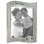 Pewter Just Married Malden 5x7
