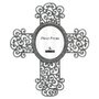 Malden Scroll Cross Picture Pewter